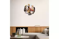 Szachowy zegar ścienny